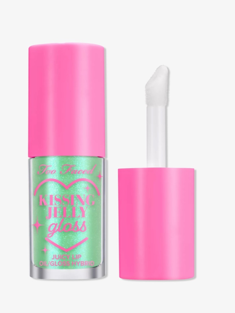 💋⚡️Too Faced Kissing Jelly Gloss Green Apple